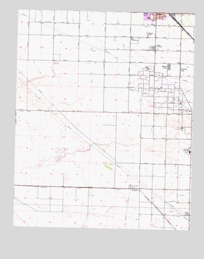 Rio Bravo, CA USGS Topographic Map