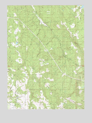 Rio Canyon, OR USGS Topographic Map