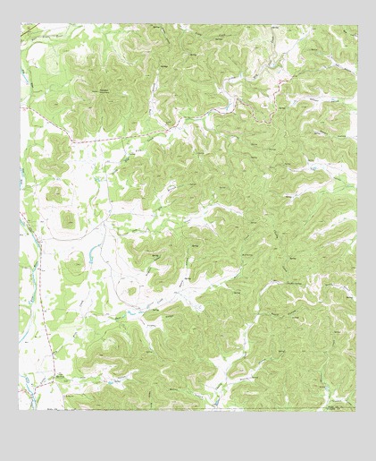 Rio Frio, TX USGS Topographic Map