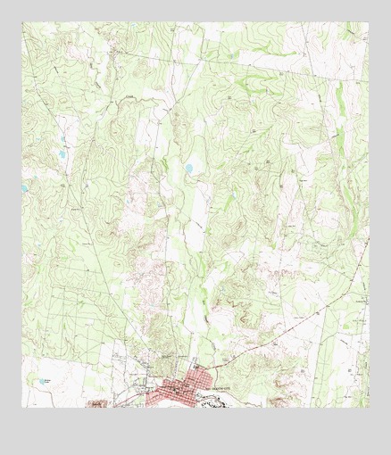 Rio Grande City North, TX USGS Topographic Map