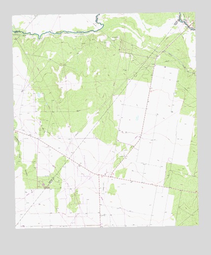 Rio Pecos Ranch, TX USGS Topographic Map