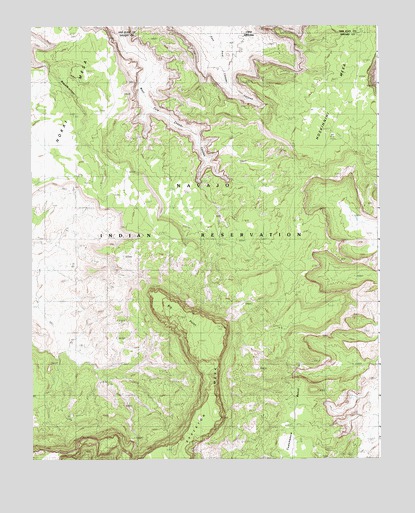 Big Point, AZ USGS Topographic Map