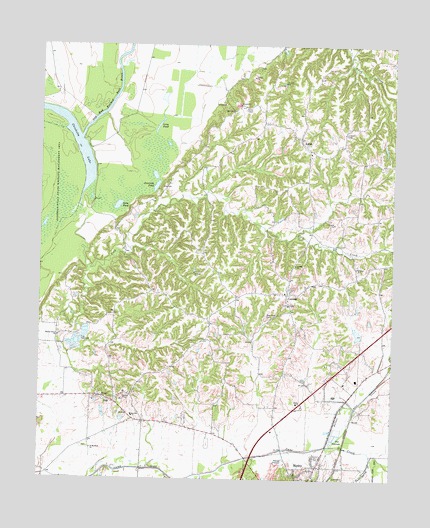 Ripley North, TN USGS Topographic Map