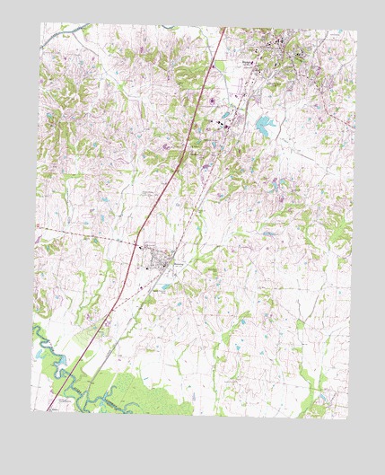 Ripley South, TN USGS Topographic Map