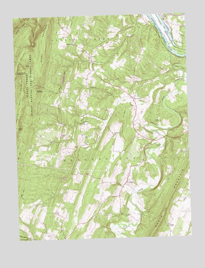 Big Pool, MD USGS Topographic Map