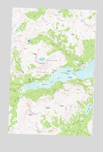 Rising Sun, MT USGS Topographic Map