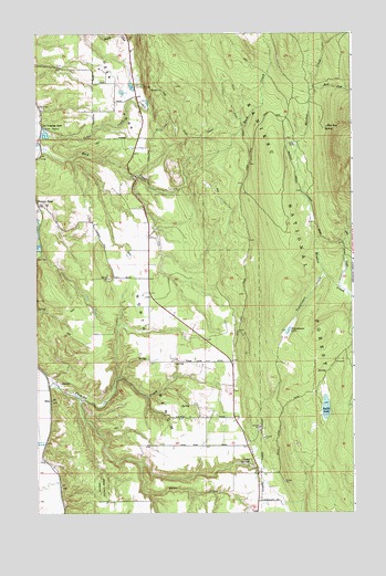 Ritz, ID USGS Topographic Map