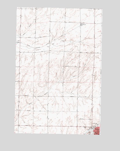 Ritzville NW, WA USGS Topographic Map