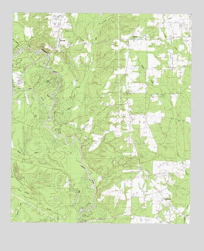 River Hill, TX USGS Topographic Map