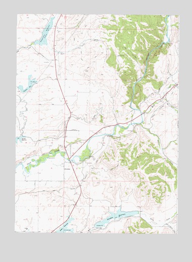 Riverdale, ID USGS Topographic Map