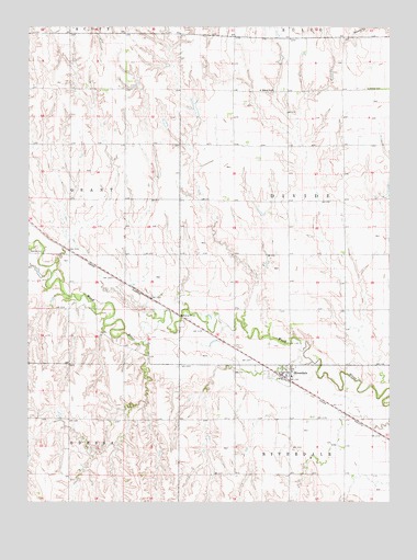 Riverdale, NE USGS Topographic Map