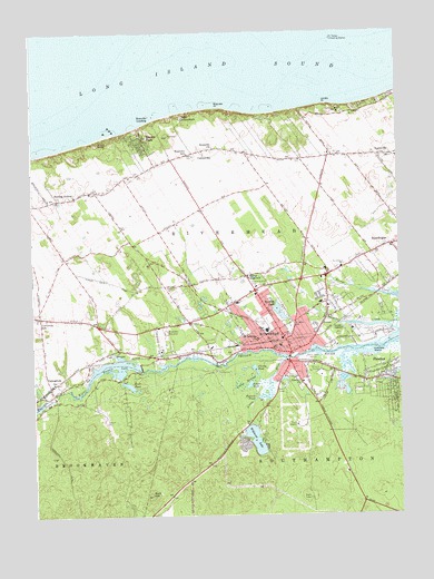 Riverhead, NY USGS Topographic Map