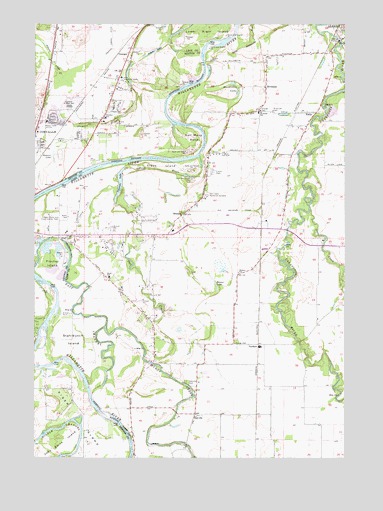 Riverside, OR USGS Topographic Map