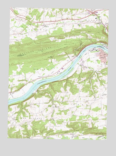 Riverside, PA USGS Topographic Map