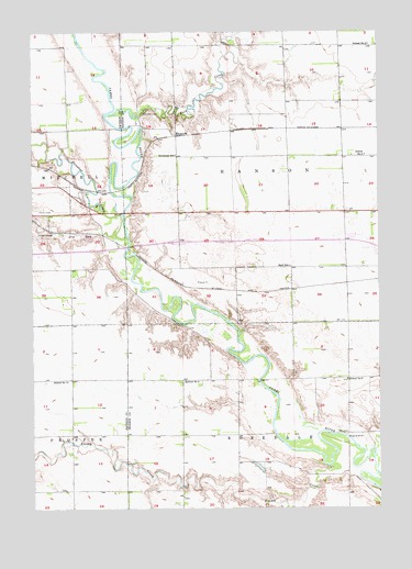 Riverside, SD USGS Topographic Map