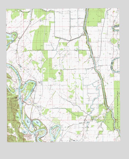 Riverton, LA USGS Topographic Map