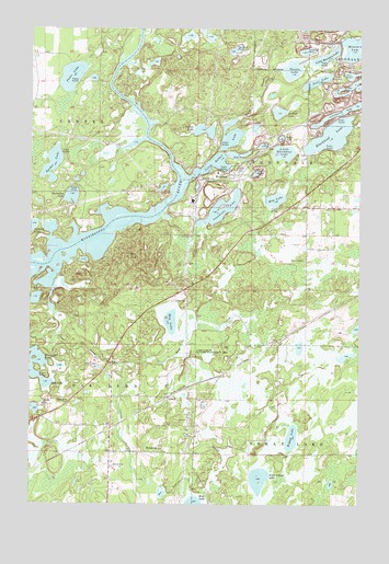 Riverton, MN USGS Topographic Map