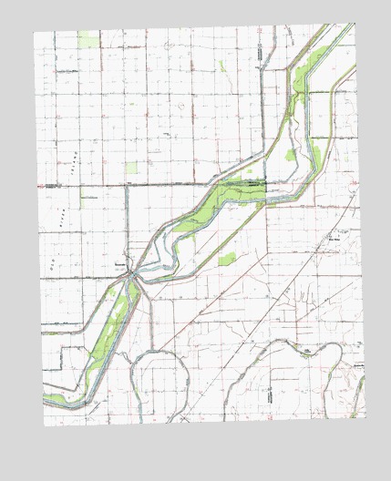 Rivervale, AR USGS Topographic Map