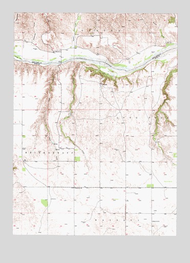 Riverview, NE USGS Topographic Map