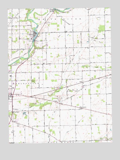 Riverwood, IN USGS Topographic Map