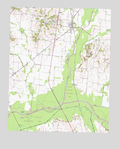 Rives, TN USGS Topographic Map