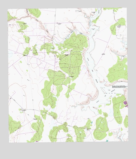 Riviera Beach NE, TX USGS Topographic Map