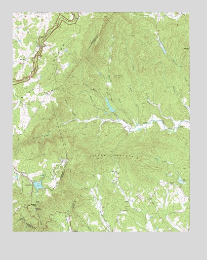 Roaring Gap, NC USGS Topographic Map