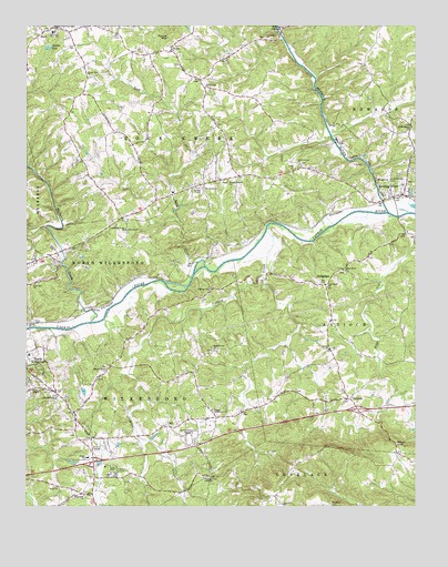 Roaring River, NC USGS Topographic Map