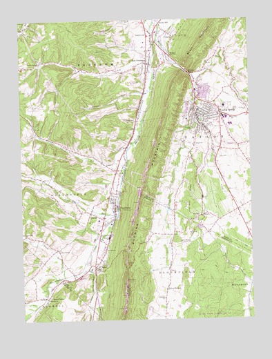 Roaring Spring, PA USGS Topographic Map