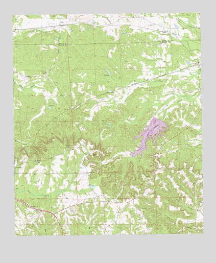Roba, AL USGS Topographic Map
