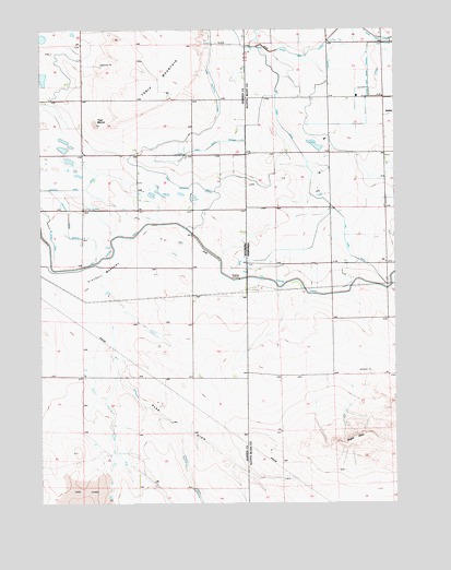 Robb Draw, WY USGS Topographic Map