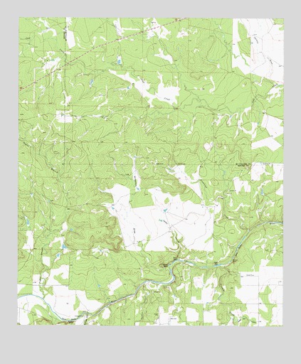 Robbers Roost, TX USGS Topographic Map