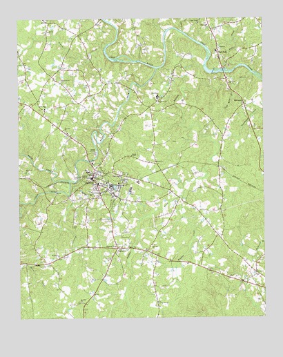 Robbins, NC USGS Topographic Map