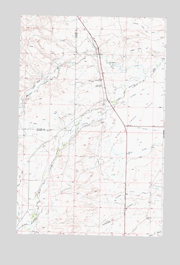Robere, MT USGS Topographic Map