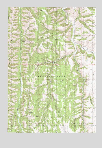 Roberts Butte, OR USGS Topographic Map