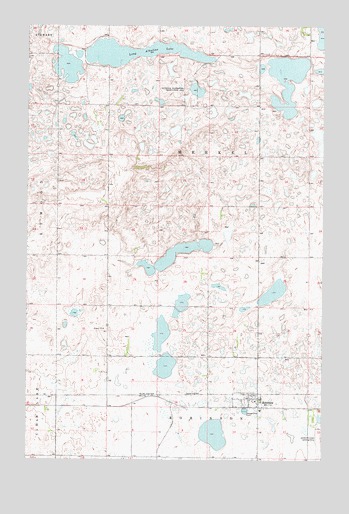 Robinson, ND USGS Topographic Map