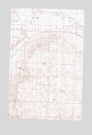 Robinson Ranch, MT USGS Topographic Map