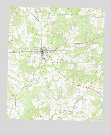 Rochelle, GA USGS Topographic Map