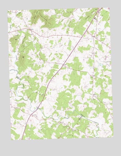 Rochelle, VA USGS Topographic Map