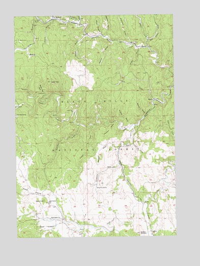 Rochford, SD USGS Topographic Map
