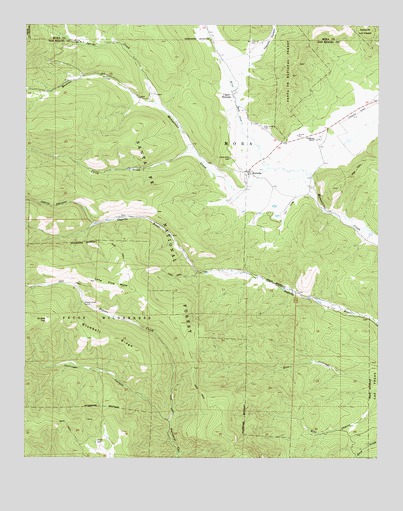 Rociada, NM USGS Topographic Map