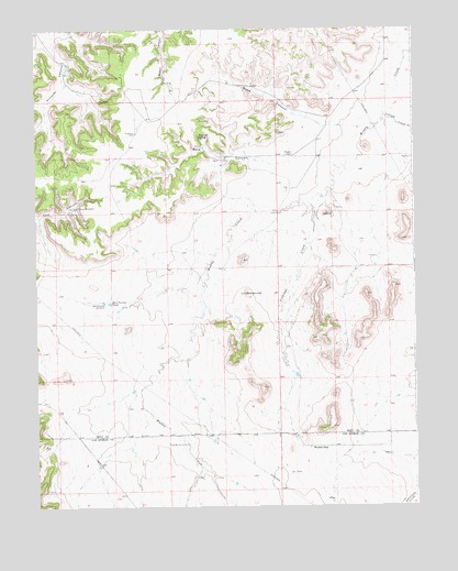 Rock Canyon, CO USGS Topographic Map