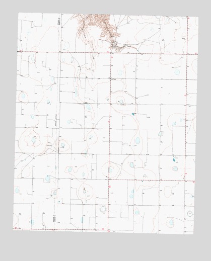 Rock Creek, TX USGS Topographic Map