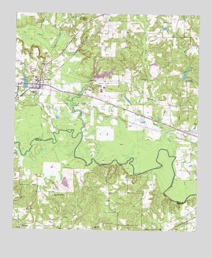 Big Sandy, TX USGS Topographic Map