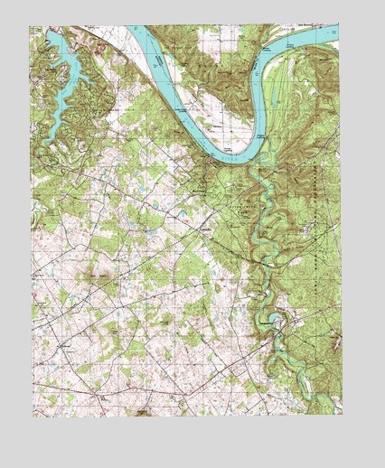 Rock Haven, KY USGS Topographic Map