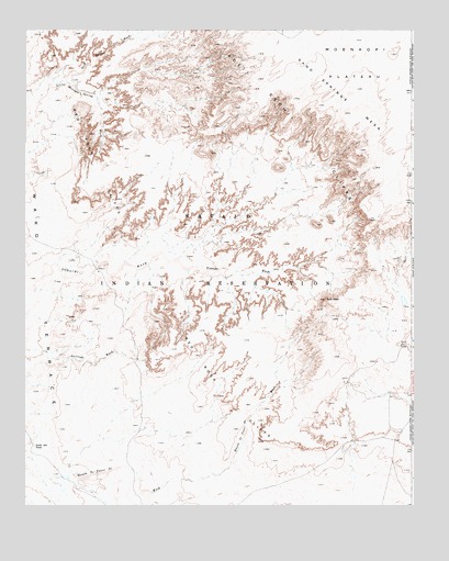 Rock Head, AZ USGS Topographic Map