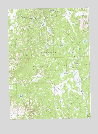 Big Sandy Opening, WY USGS Topographic Map