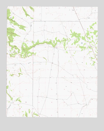 Rock Lake, NM USGS Topographic Map