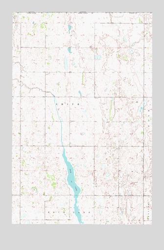 Rock Lake NW, ND USGS Topographic Map