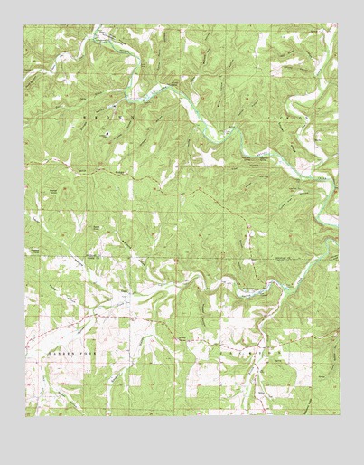Rockbridge, MO USGS Topographic Map
